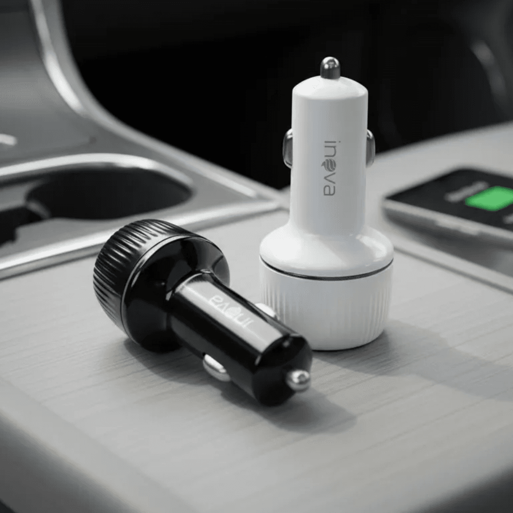 Carregador Veicular 12v TURBO 02 Portas USB 4 1A Cabo G06-C
