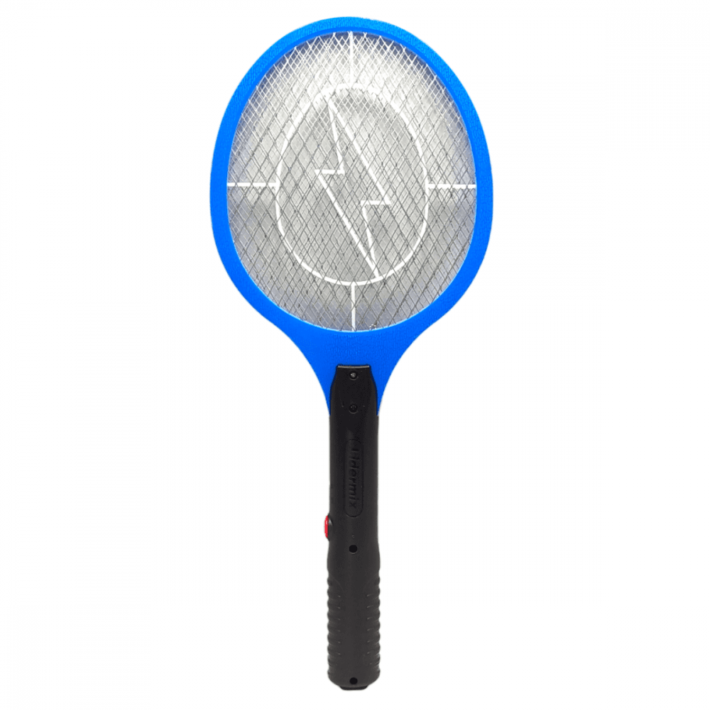 Raquete Elétrica Mata Mosquito Pernilongo Dengue LM-006KA-66 — Azul
