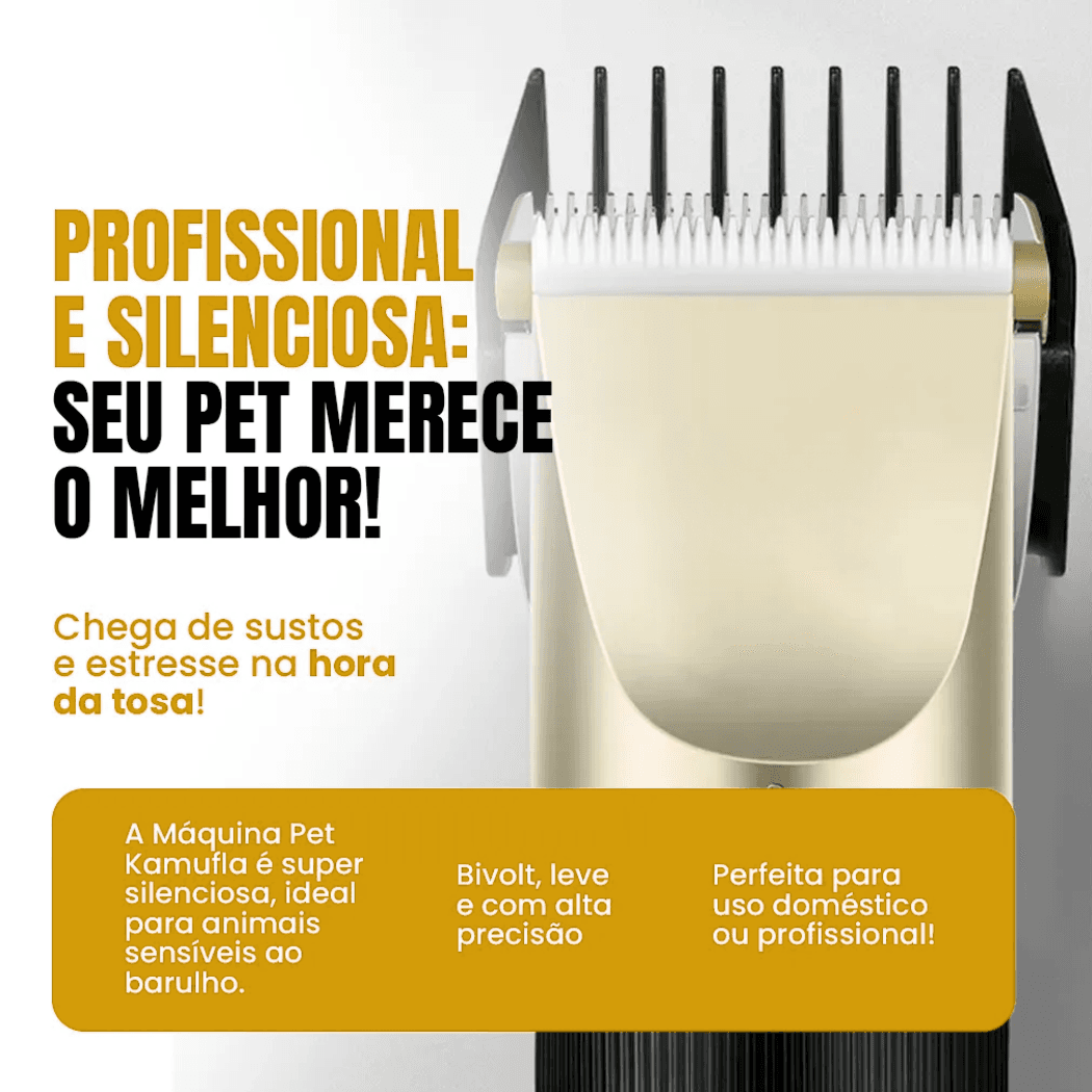 Máquina Tosa Aparador Pelos Pets Cachorro Gato S-262