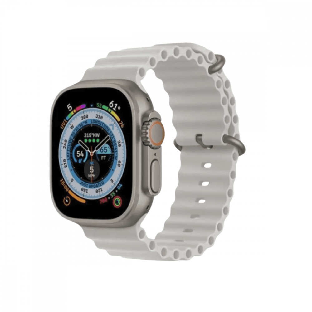 Relógio Inteligente Smartwatch 41mm Ultra 8 Mini Ultra8Mini — Branco
