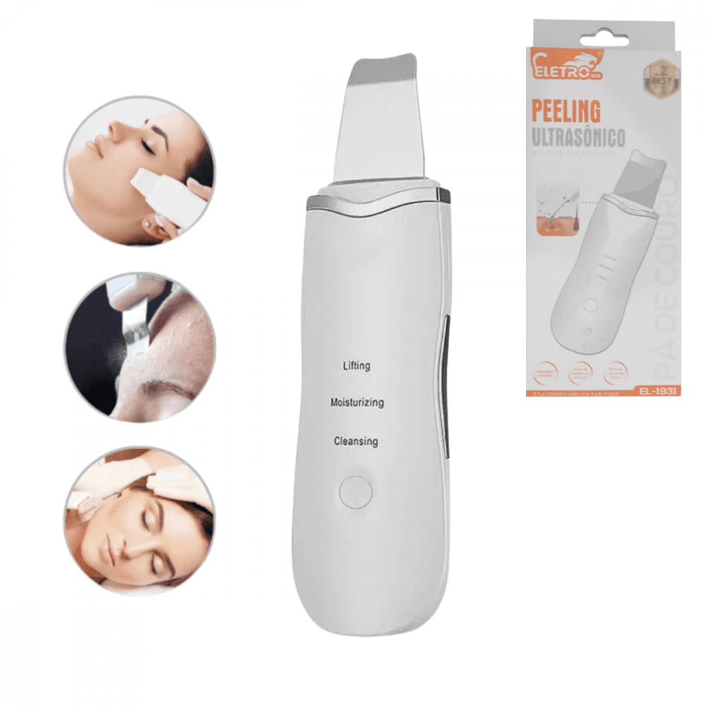 Caneta Peeling Ultrassônico Ionização Portátil Anti EL-1931