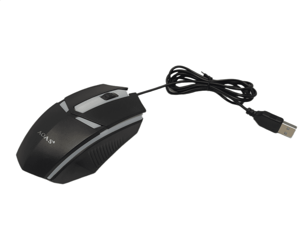Mouse Gamer Glow RGB USB LED OAS-V01