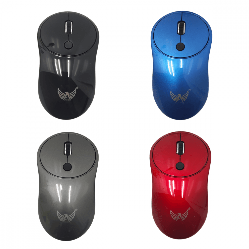 Mouse sem Fio 1600dpi 2 4ghz Wireless a Pilha AG-822