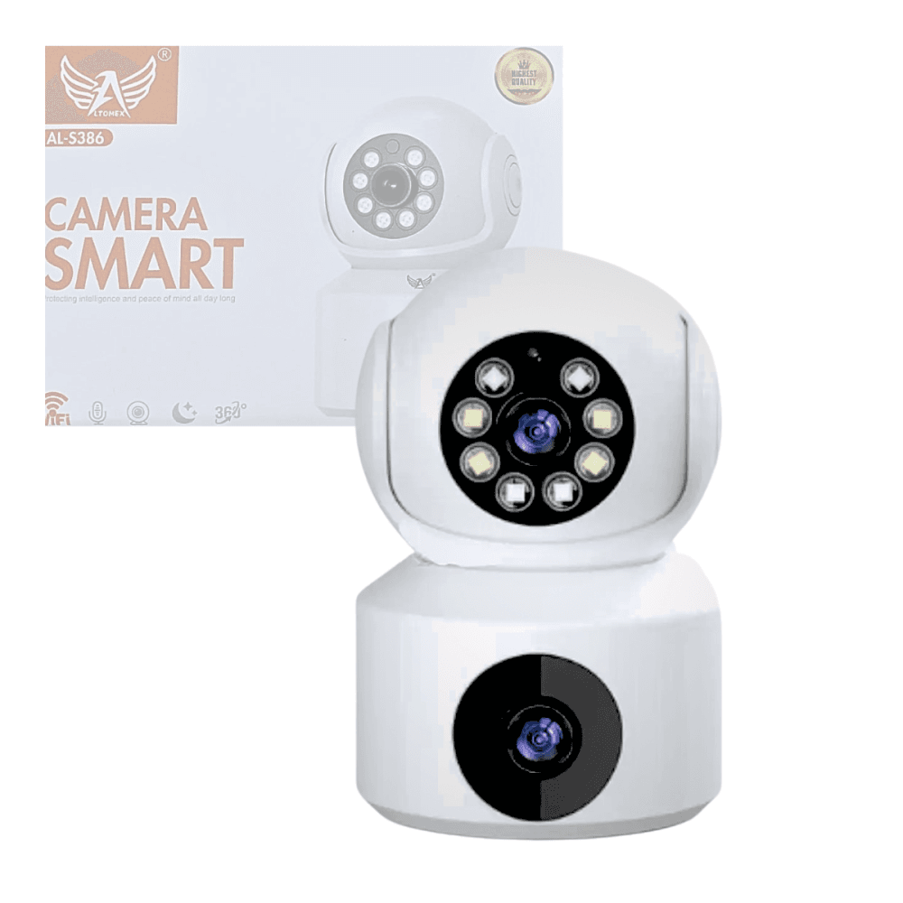 Câmera Segurança Babá Eletrônica Wi-fi 360 Full Hd AL-S386 — default