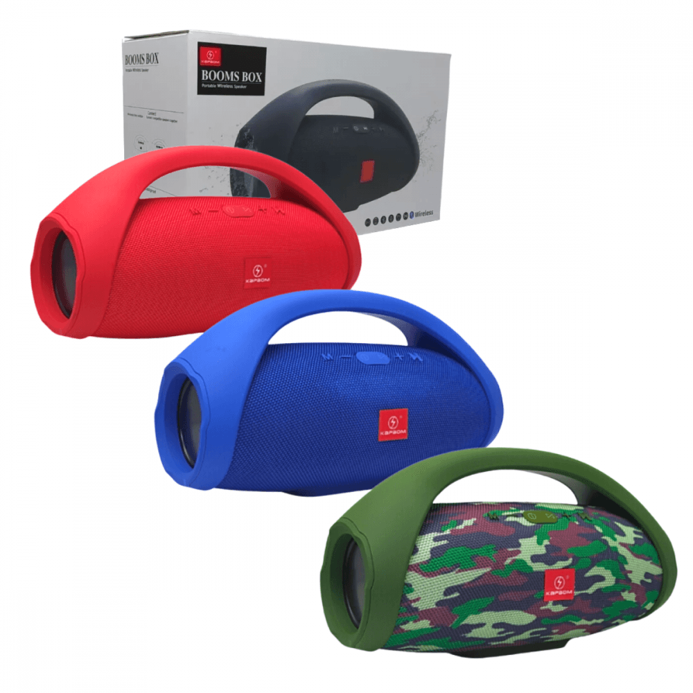 Caixa Som Booms Box COLORS Bluetooth Wireless KA-0023