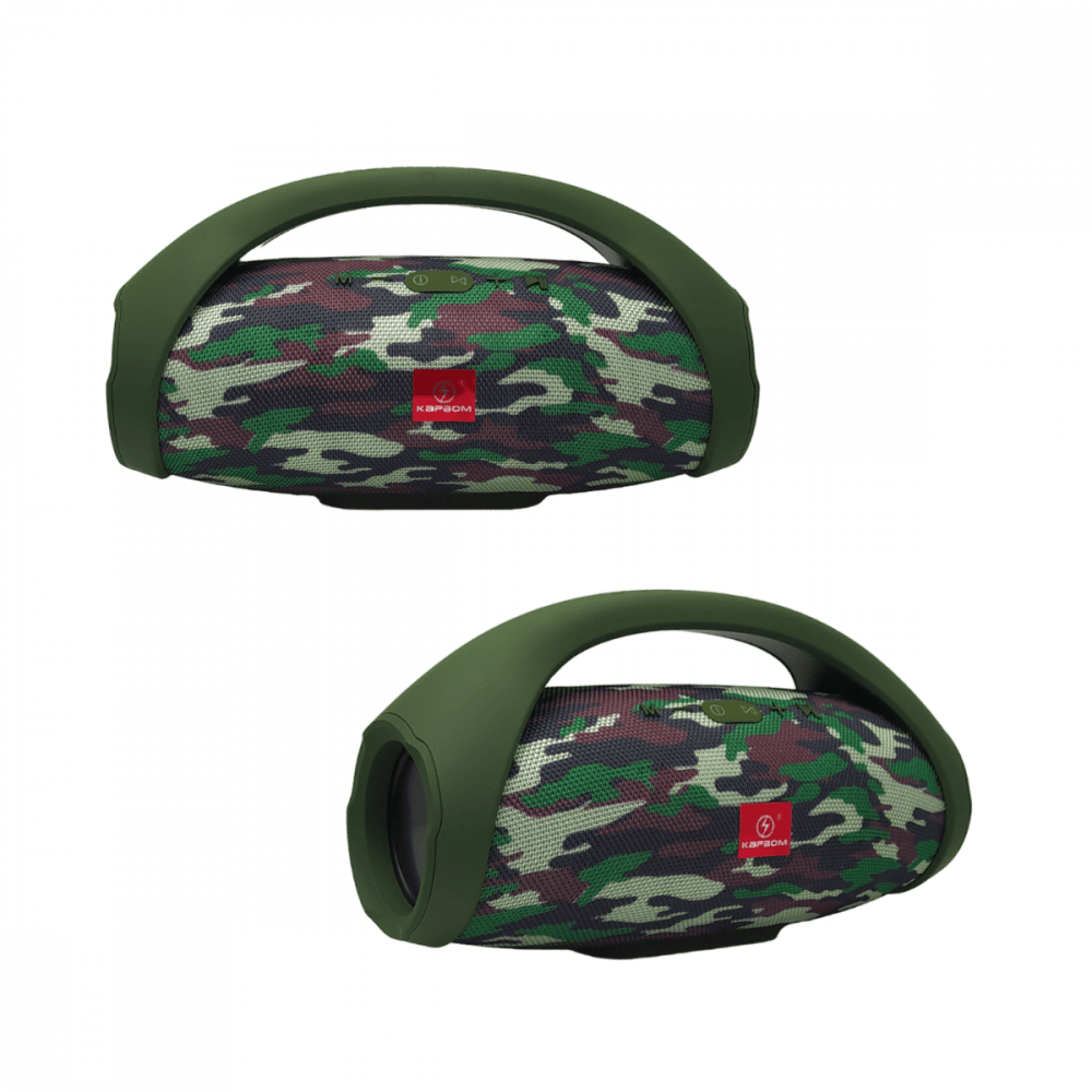 Caixa Som Booms Box COLORS Bluetooth Wireless KA-0023 — Camuflado