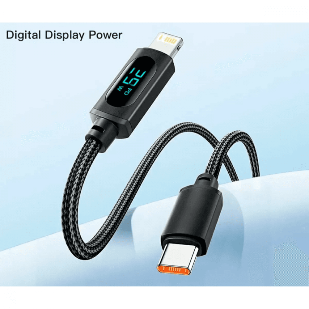 Cabo Dados 35W TIPO-C Lightning Indicador Digital EL-3115-PD