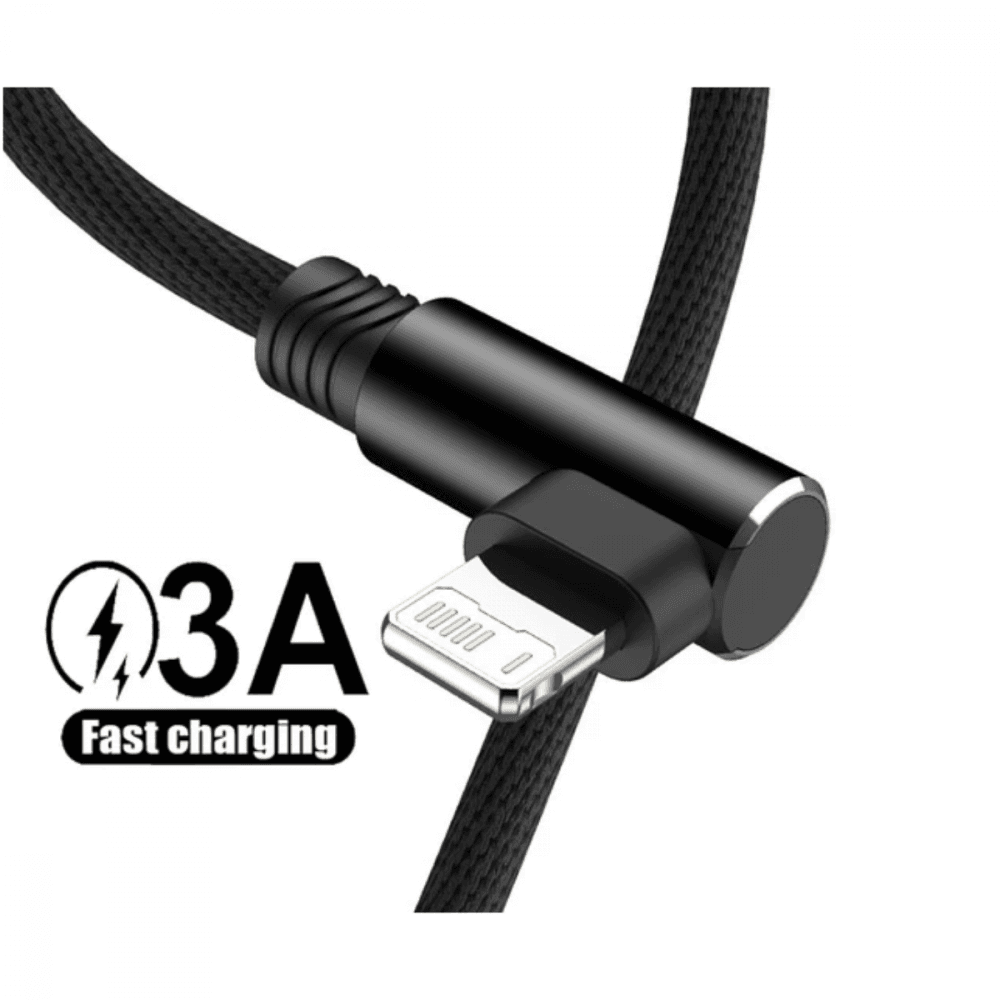 Cabo dados USB Lightning Conexão 90º FEITUN Cabo90IOS