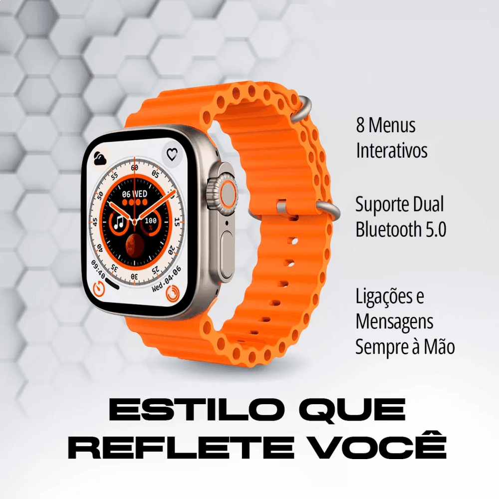 Relógio Inteligente Smartwatch 49mm Series GS ULTRA GSULTRA8