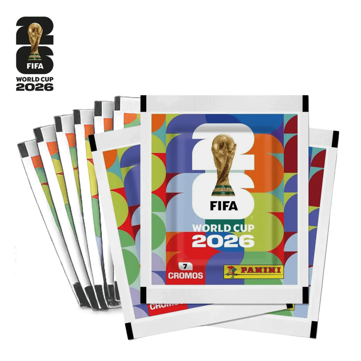 Kit 70 Figurinhas Copa Mundo Fifa 2026 Panini 10Envelopes — default