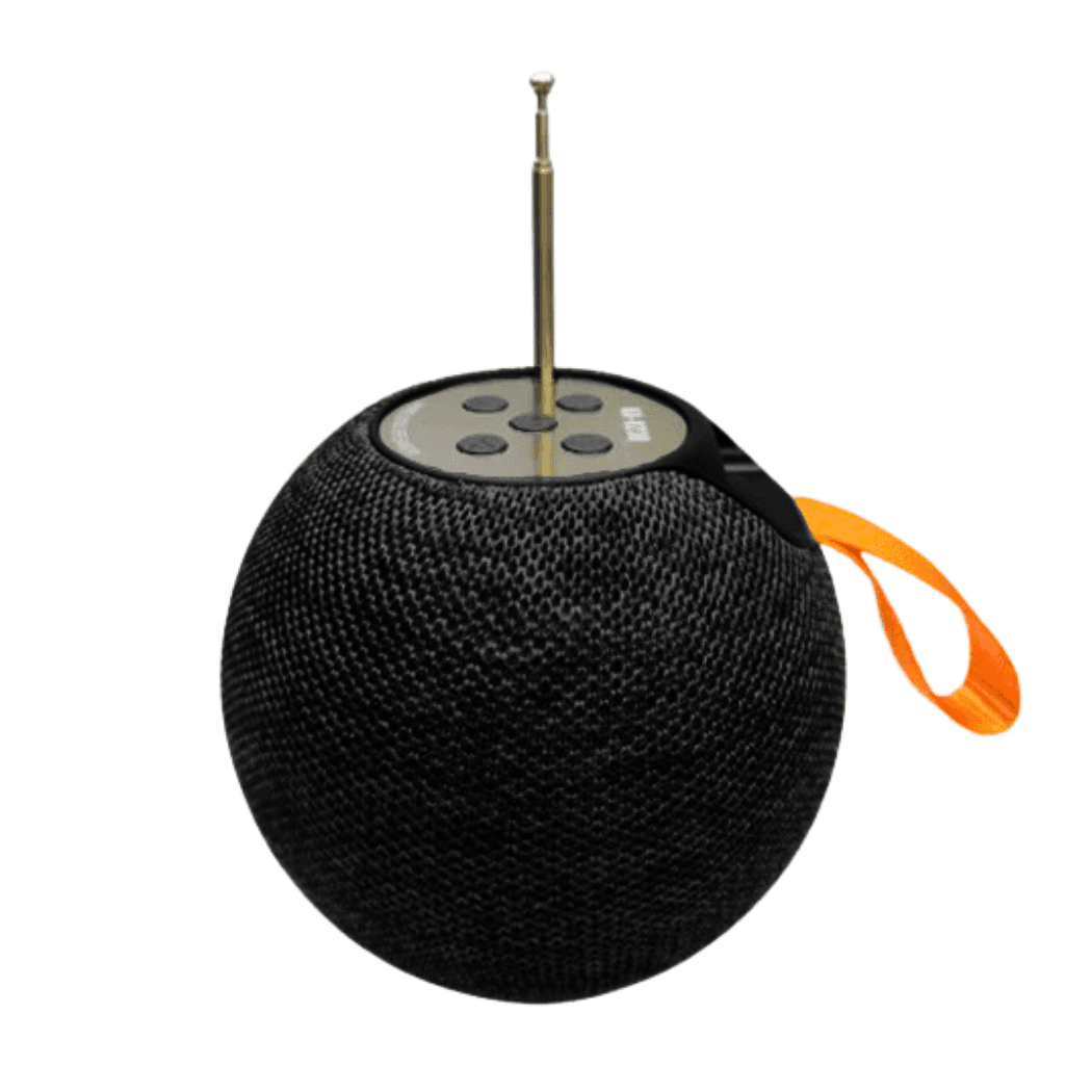 Caixa Som Bluetooth 5W TWS Antena FM Entrada USB SD S72U-1