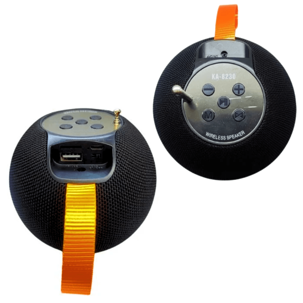 Caixa Som Bluetooth 5W TWS Antena FM Entrada USB SD S72U-1