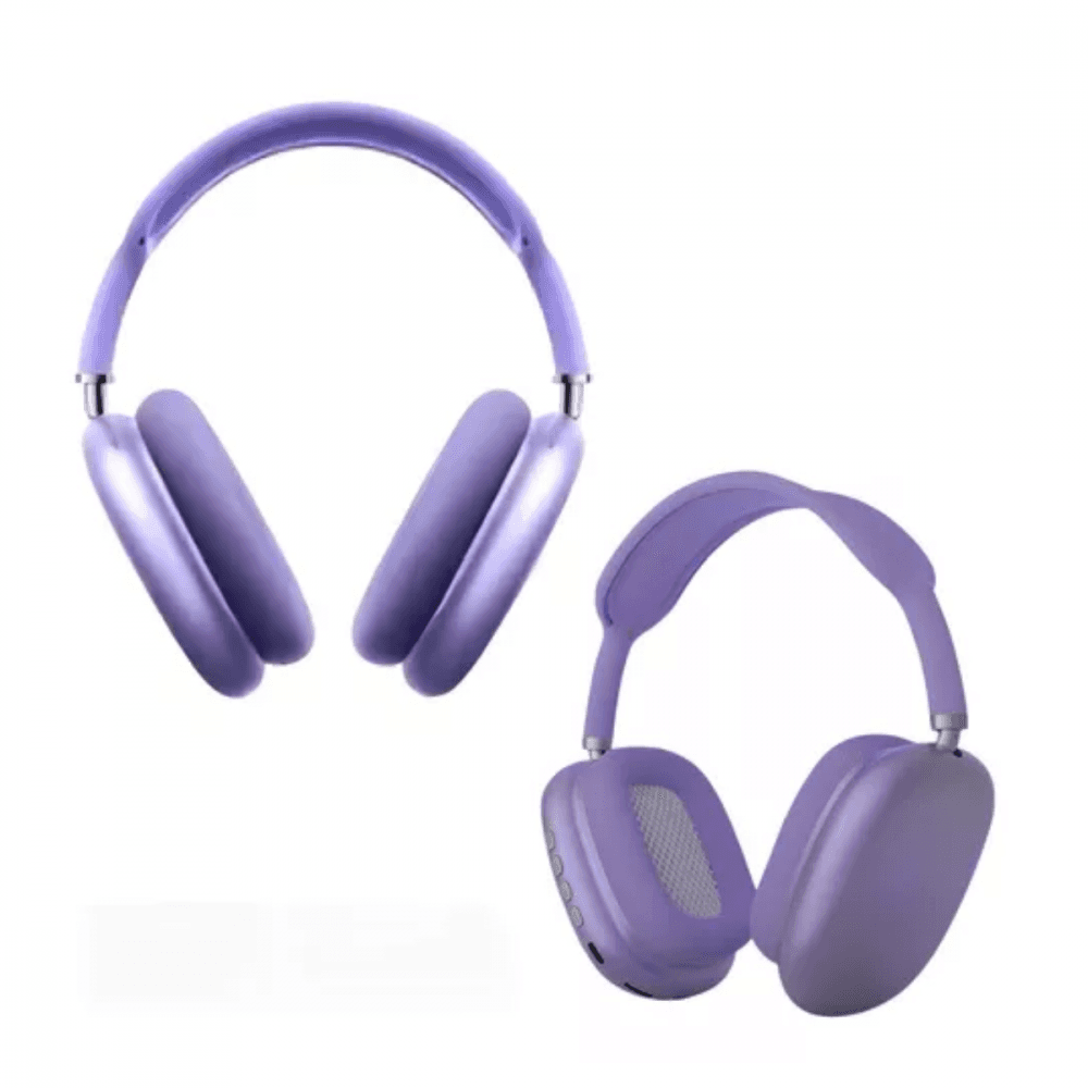 Fone Ouvido Headphone Bluetooth Sem Fio Wireless P9 P9COLOR — Roxo