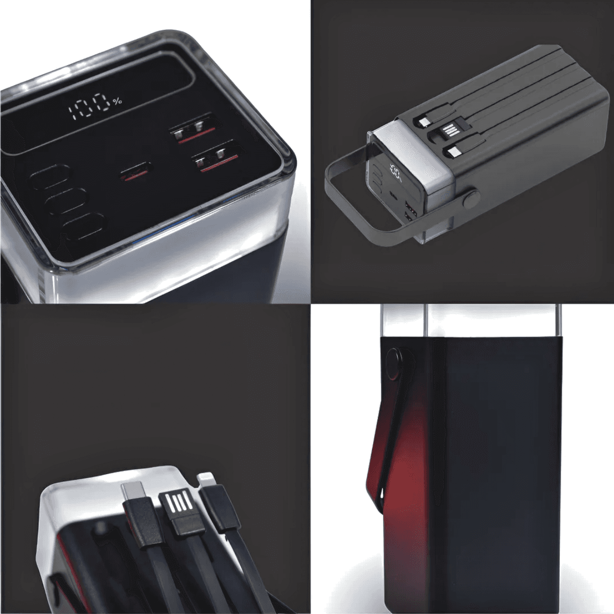 Carregador Portátil Power Bank 60000mAh 03 Saídas KA-9097