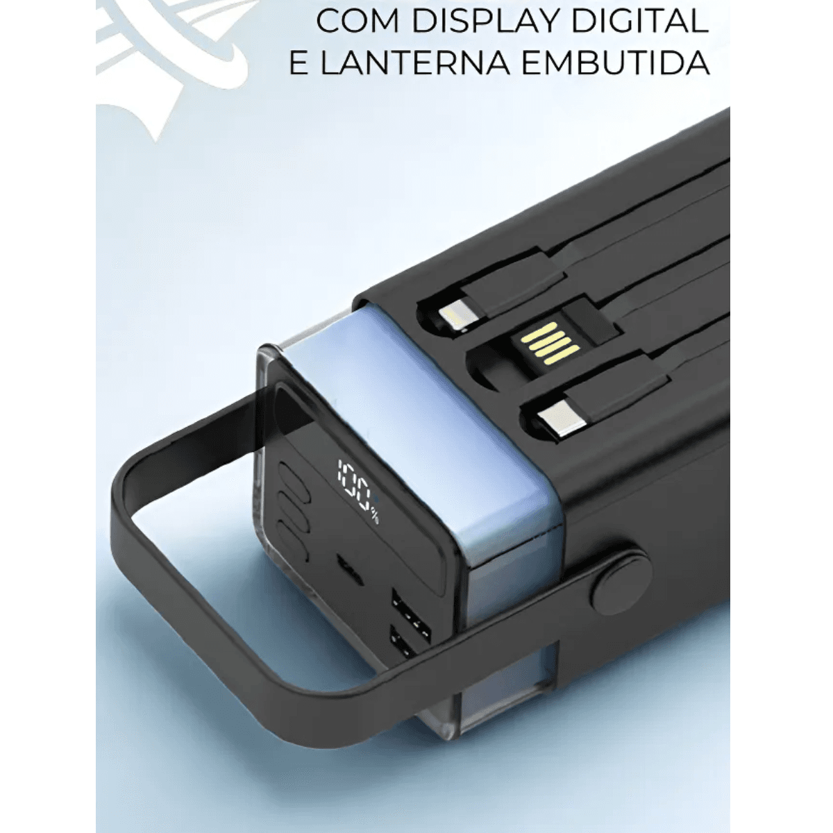 Carregador Portátil Power Bank 60000mAh 03 Saídas KA-9097