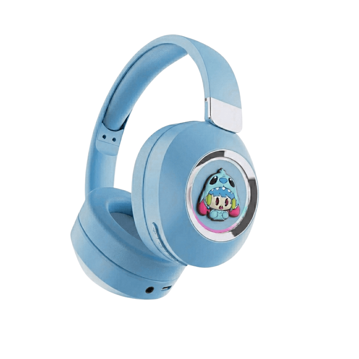 Fone Ouvido Bluetooth Wireless Desenho CARTOON ST-856CARTOON — Azul