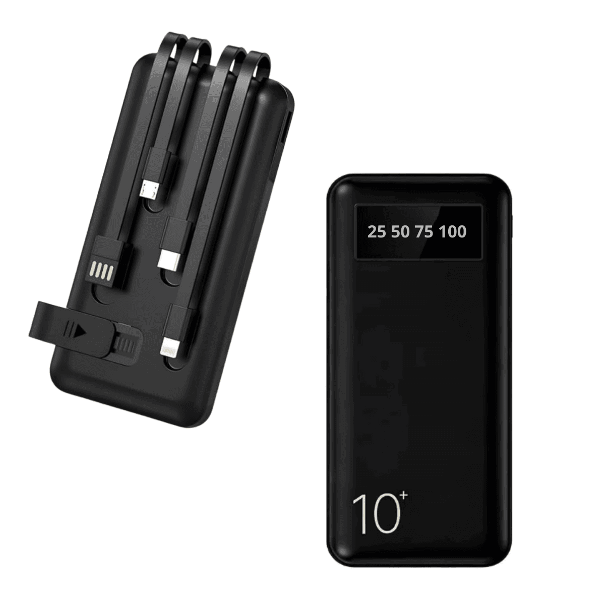 Carregador Power Bank 10000mAh 04 Saídas USB V8 KA-966H — Preto