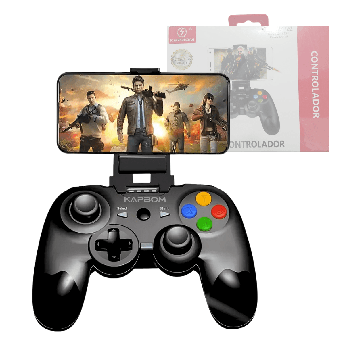 Controle Gamer Celular Joystick Manete Bluetooth KAP-G7F — default
