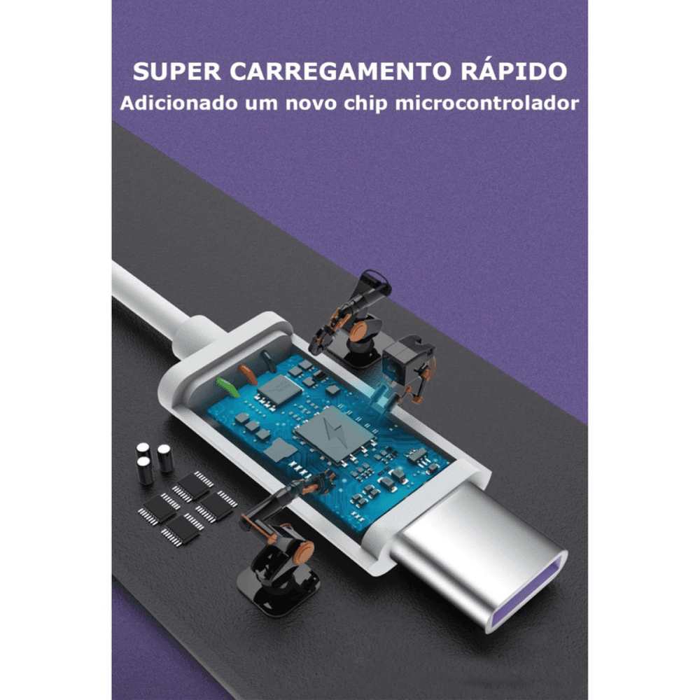 Cabo dados TIPO-C 3A 1 Metro AL-11-TYPE-C
