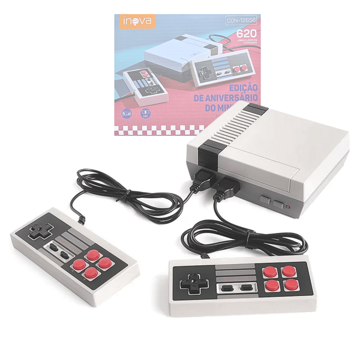 Mini Vídeo Game Retrô Portátil Console 620 Jogos CON-12656
