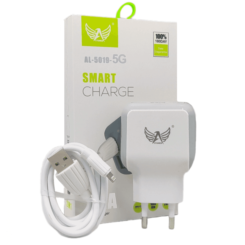Carregador Completo 02 Portas USB Cabo Lightning AL-5019-5G — default