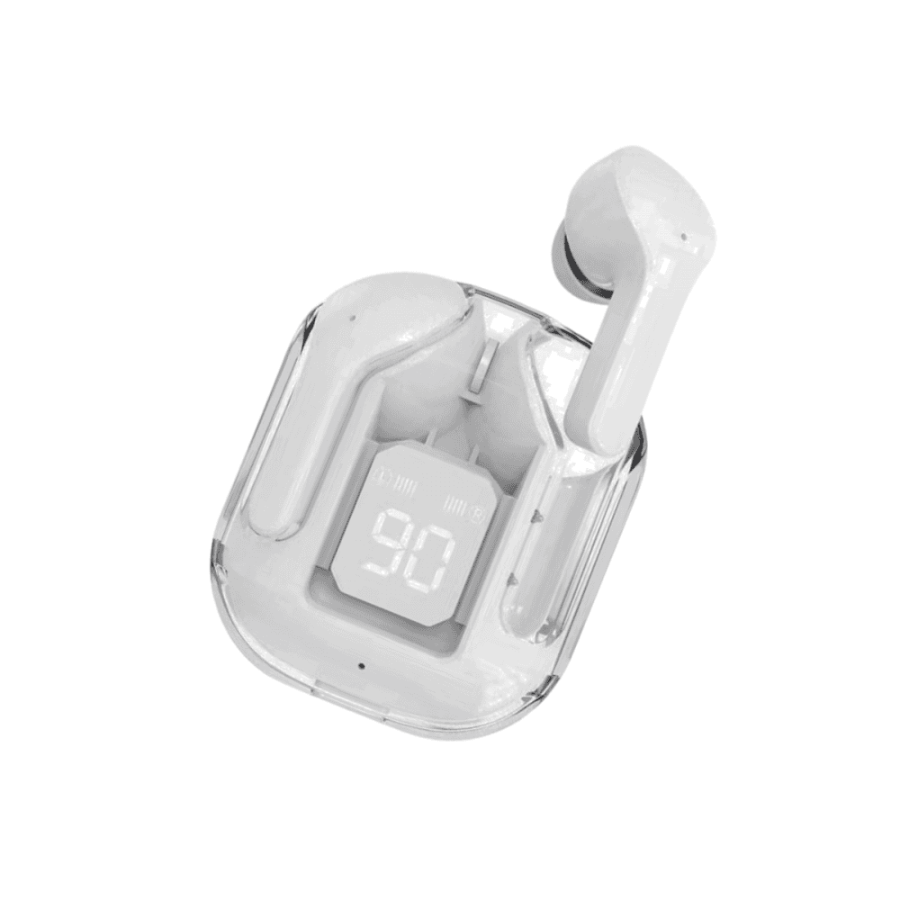 Fone Ouvido Bluetooth Case Carregamento AIR30ULTRAPODSMAX — Branco