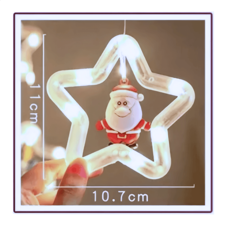 Pisca-Pisca LED Estilo Cortina 3M Miniaturas AL-4870-BRANCO