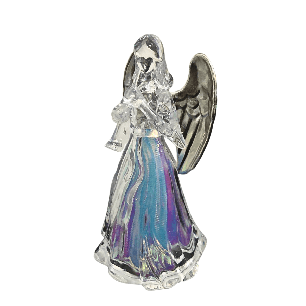 Luminária Anjo Guarda TROMBETA Luminoso 14cm ZSS-022Trombeta