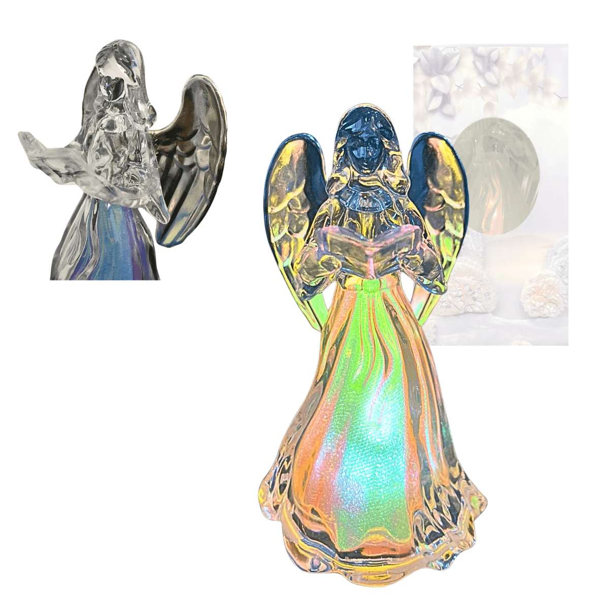 Luminária Anjo Guarda BÍBLIA Luminoso 14cm ZSS-022Bblia — default