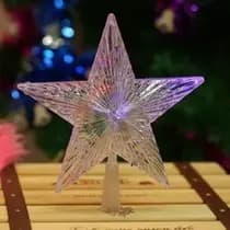 Estrela Luminosa Topo Árvore LED Colorido 220V AL-5982