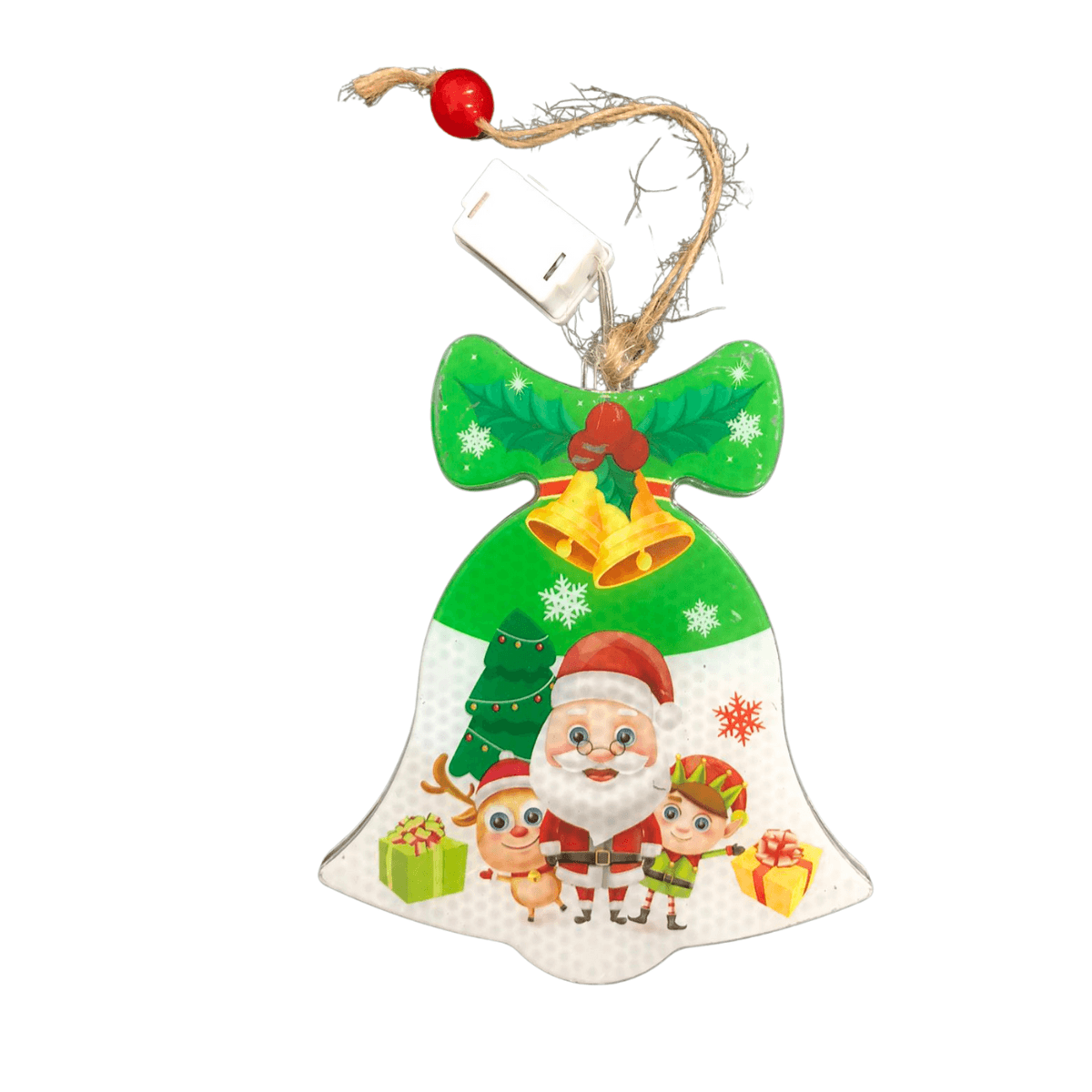 Pingente Natal Decoração Luz LED Janela AL-4746