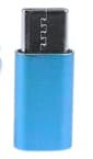 Adaptador V8 Micro USB OTG 2 0 KA-23 — Azul