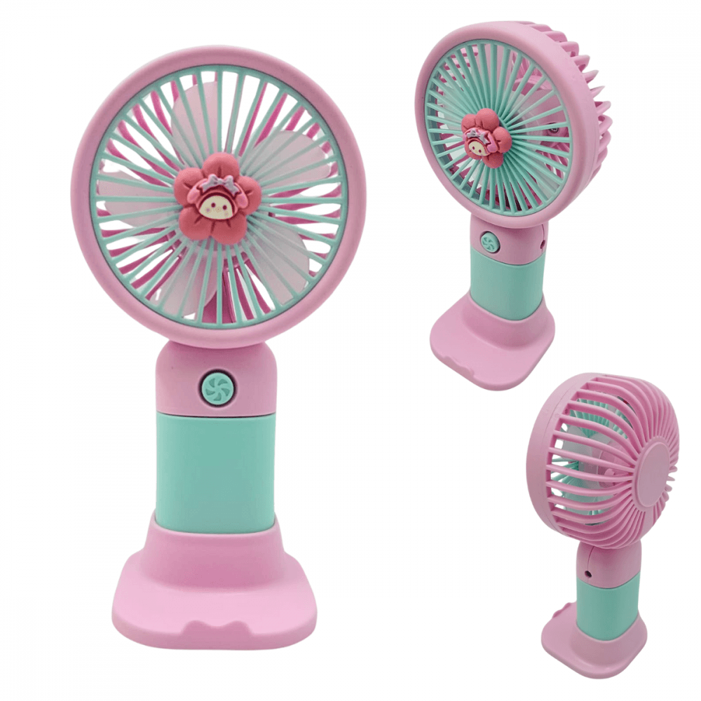 Mini Ventilador Portátil Recarregável Mesa Fan Series 810C