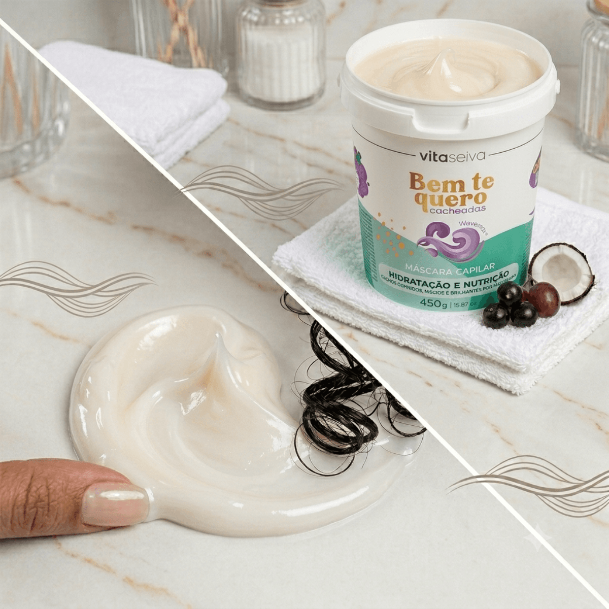 Creme Capilar Máscara Vita Seiva Bem Te Quero Cod87885
