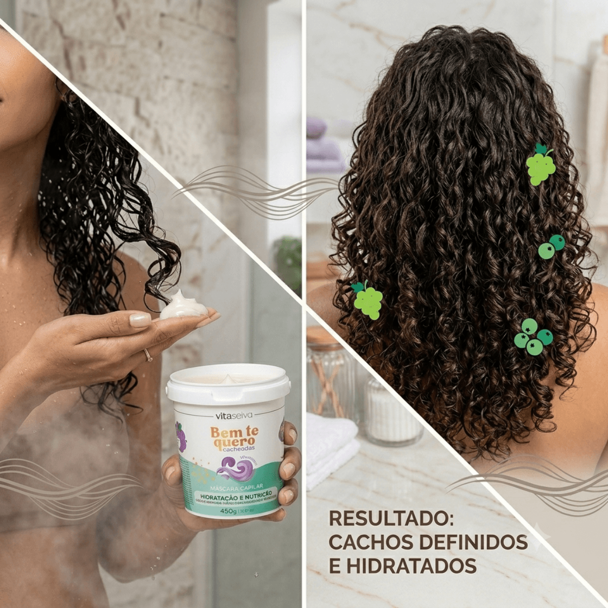 Creme Capilar Máscara Vita Seiva Bem Te Quero Cod87885
