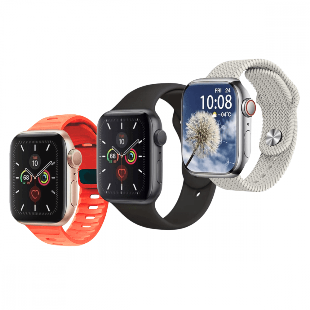 Relógio Inteligente Smartwatch 49mm 03 Pulseiras W9 W9MAX