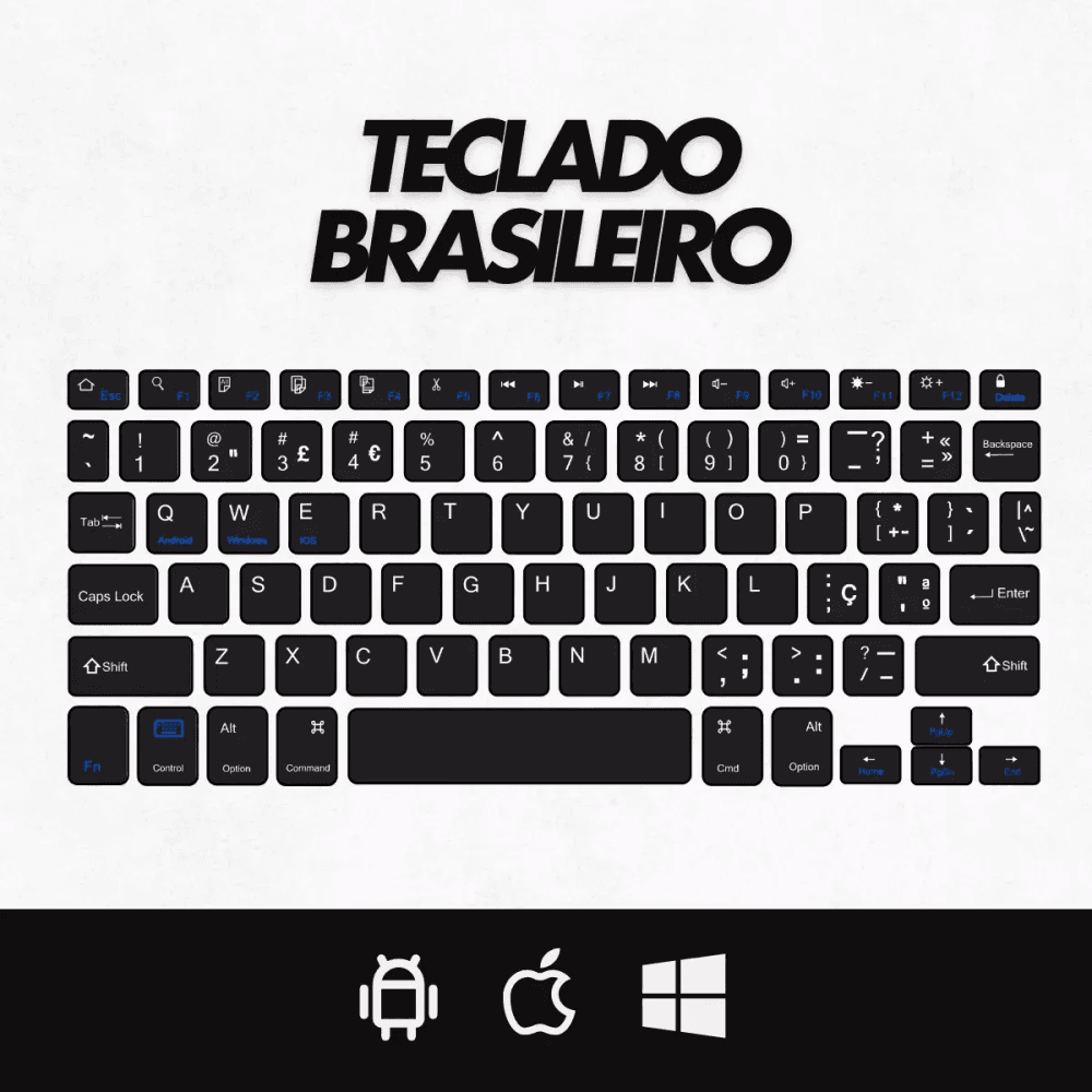 Teclado Mouse Sem Fio Ultra Fino Portátil Bluetooth EL-2102