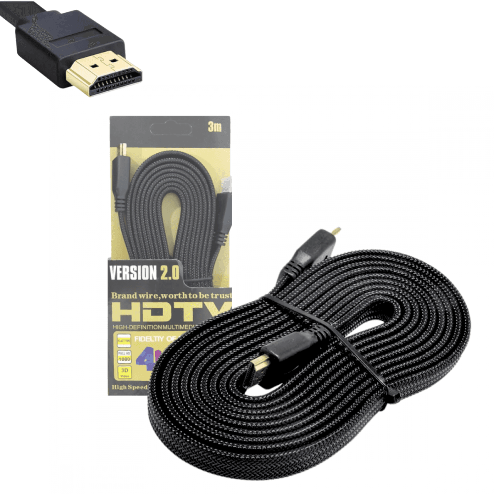Cabo HDMI 3 metros 4K Ultra HD Versão 2 0 HDMI-3M — default