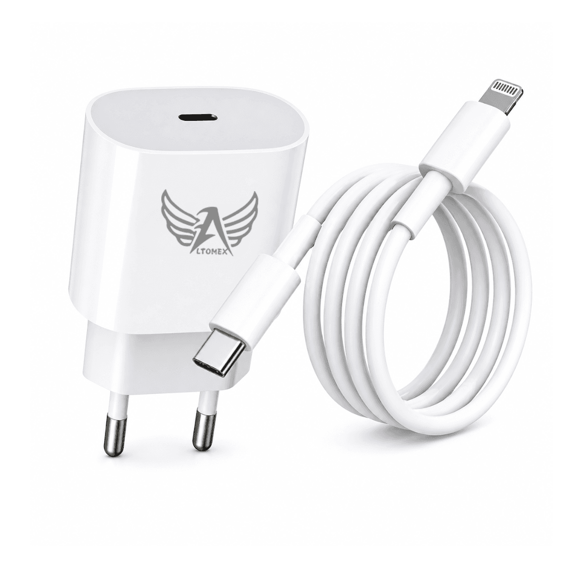 Carregador Completo Tipo-C 20W Cabo Lightning 1 AL-5020-5G