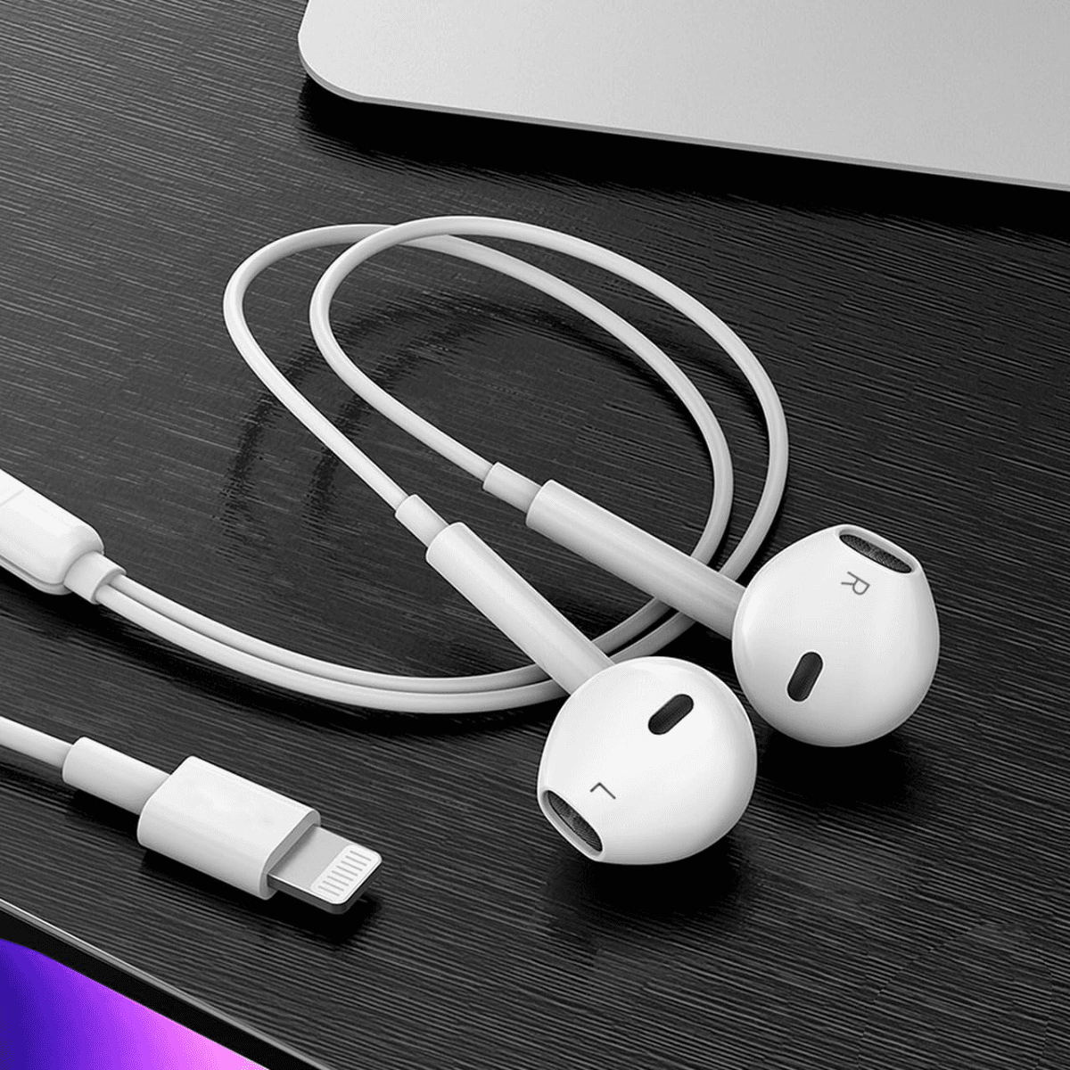 Fone Ouvido Intra Auricular Fio Microfone Controle IOS-12