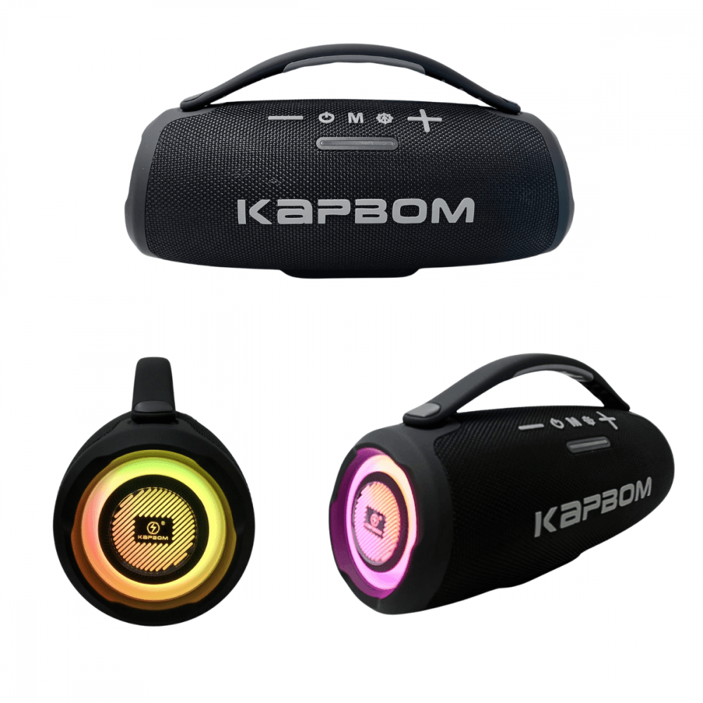 Caixa Som Bluetooth Portátil Prova D agua 15W BASS KA-8418
