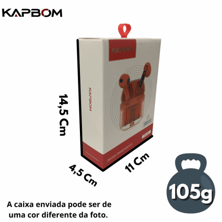 Fone Ouvido Intra Auricular Bluetooth Case KA-976