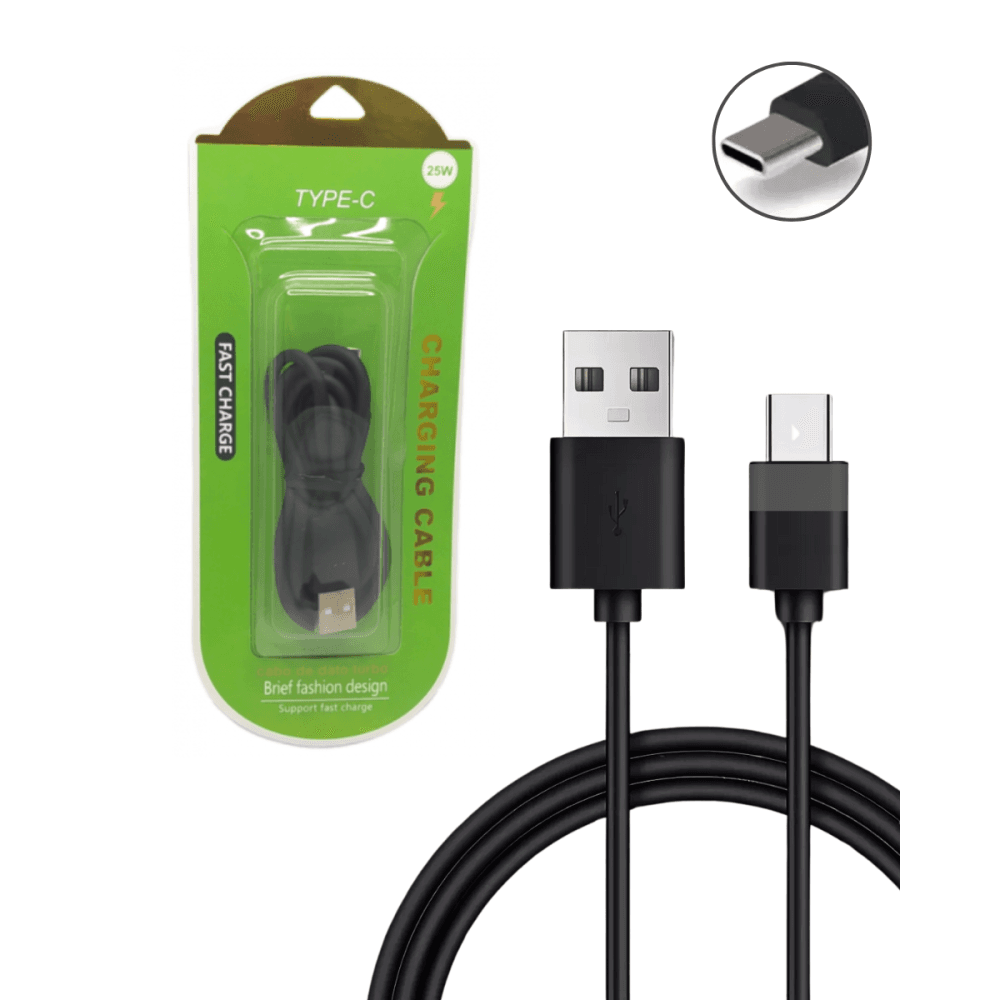 Cabo Dados Conexão USB TIPO-C 25W 1 Metro X-017-TPCAL-C25 — default