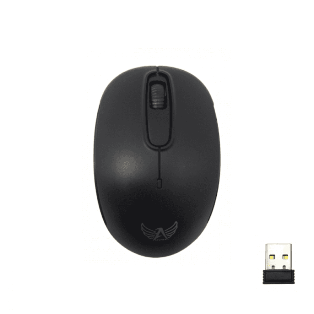 Mouse Óptico sem Fio 1600dpi PC Notebook AG-808