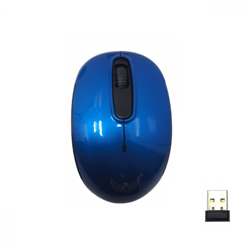 Mouse Óptico sem Fio 1600dpi PC Notebook AG-808