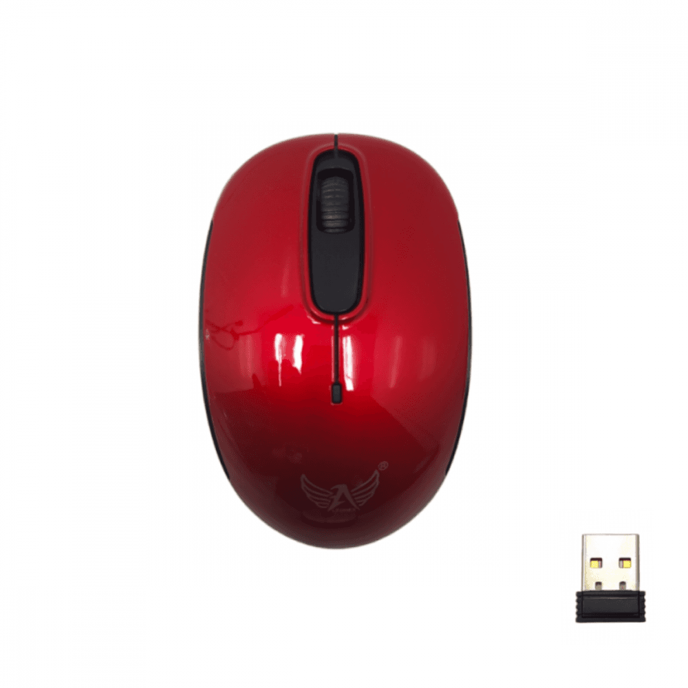 Mouse Óptico sem Fio 1600dpi PC Notebook AG-808
