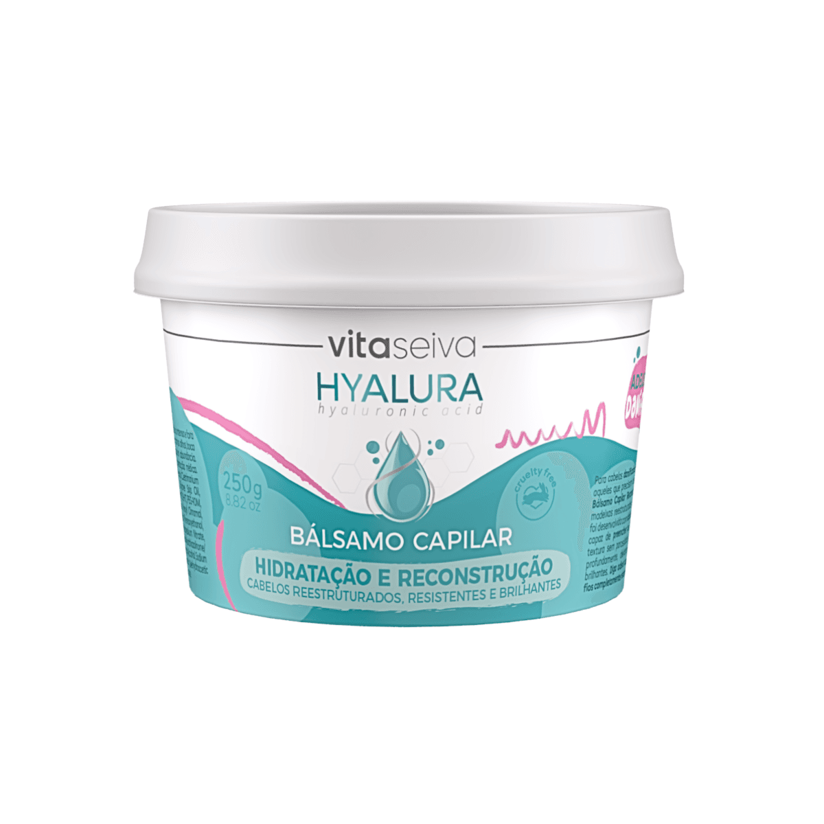 Bálsamo Capilar Vita Seiva Hyalura 250g Hidratação Cod87579 — default