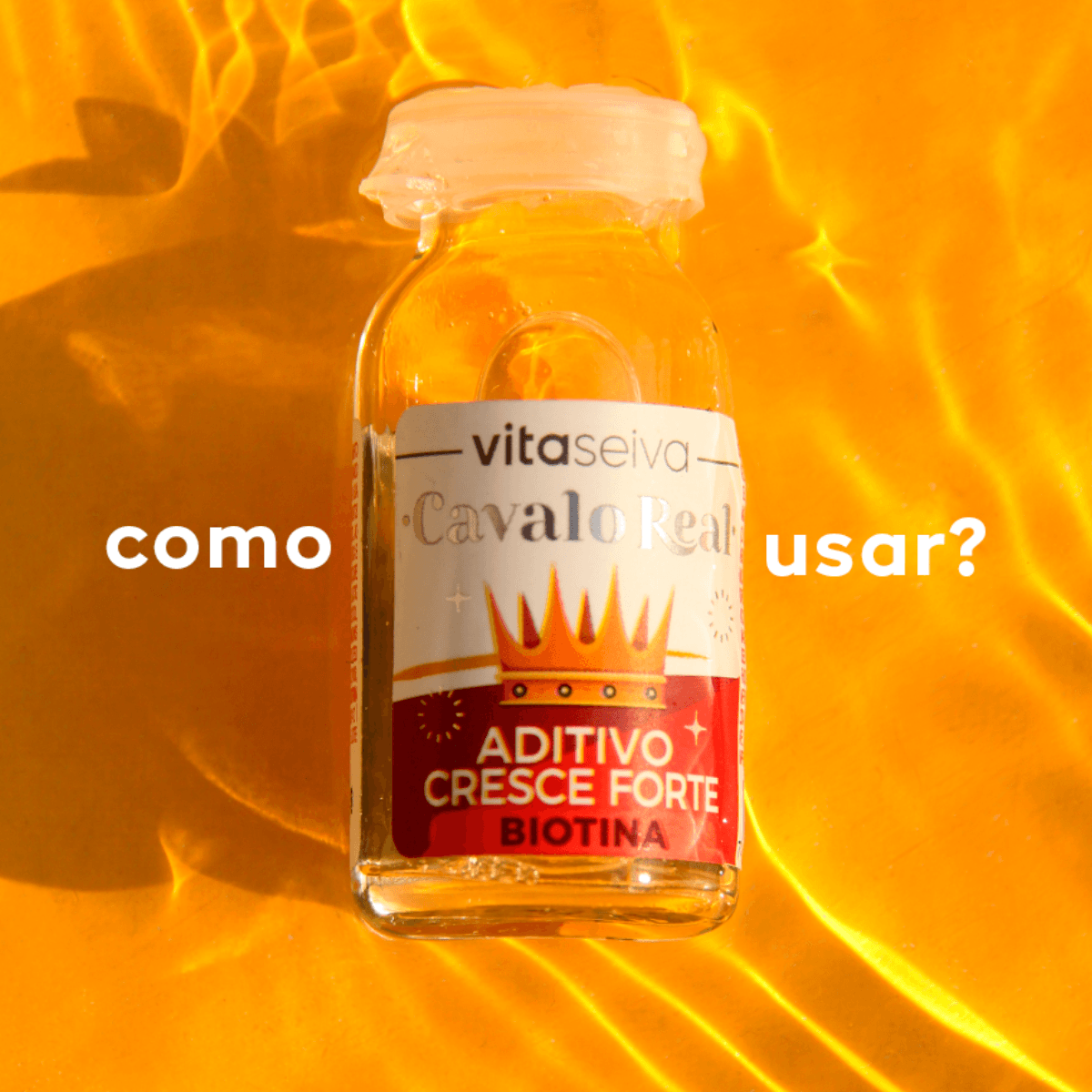 Aditivo Capilar Vita Seiva Cavalo Real Biotina 10ml Cod83957