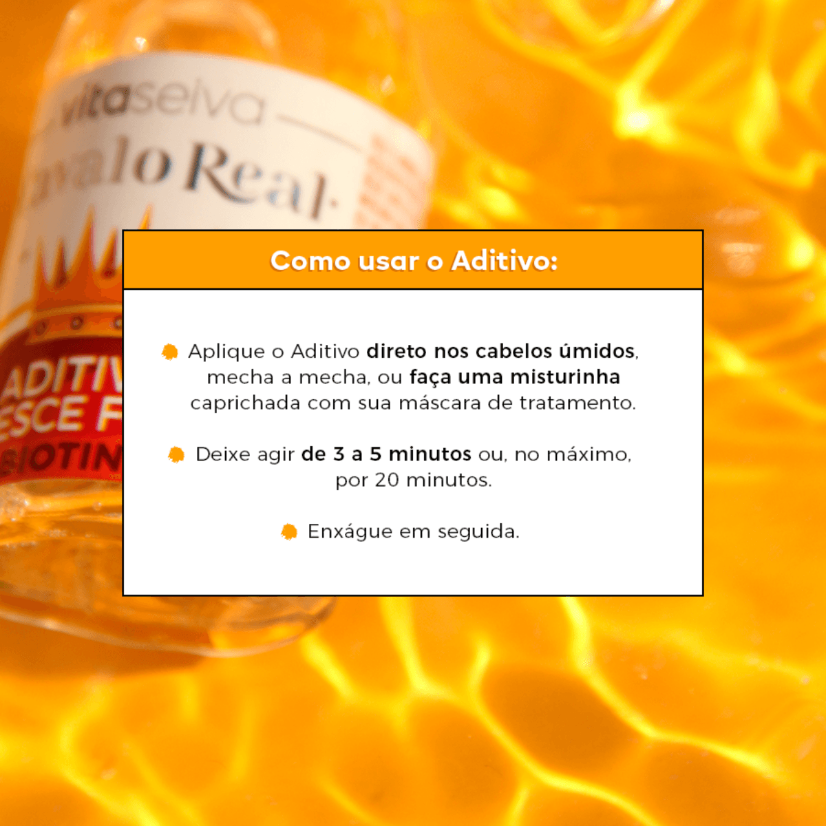 Aditivo Capilar Vita Seiva Cavalo Real Biotina 10ml Cod83957