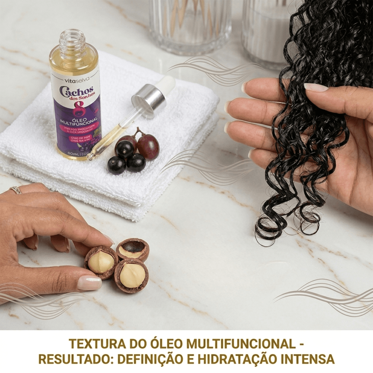 Óleo Multifuncional Vita Seiva Cachos dos Sonhos Cod89905